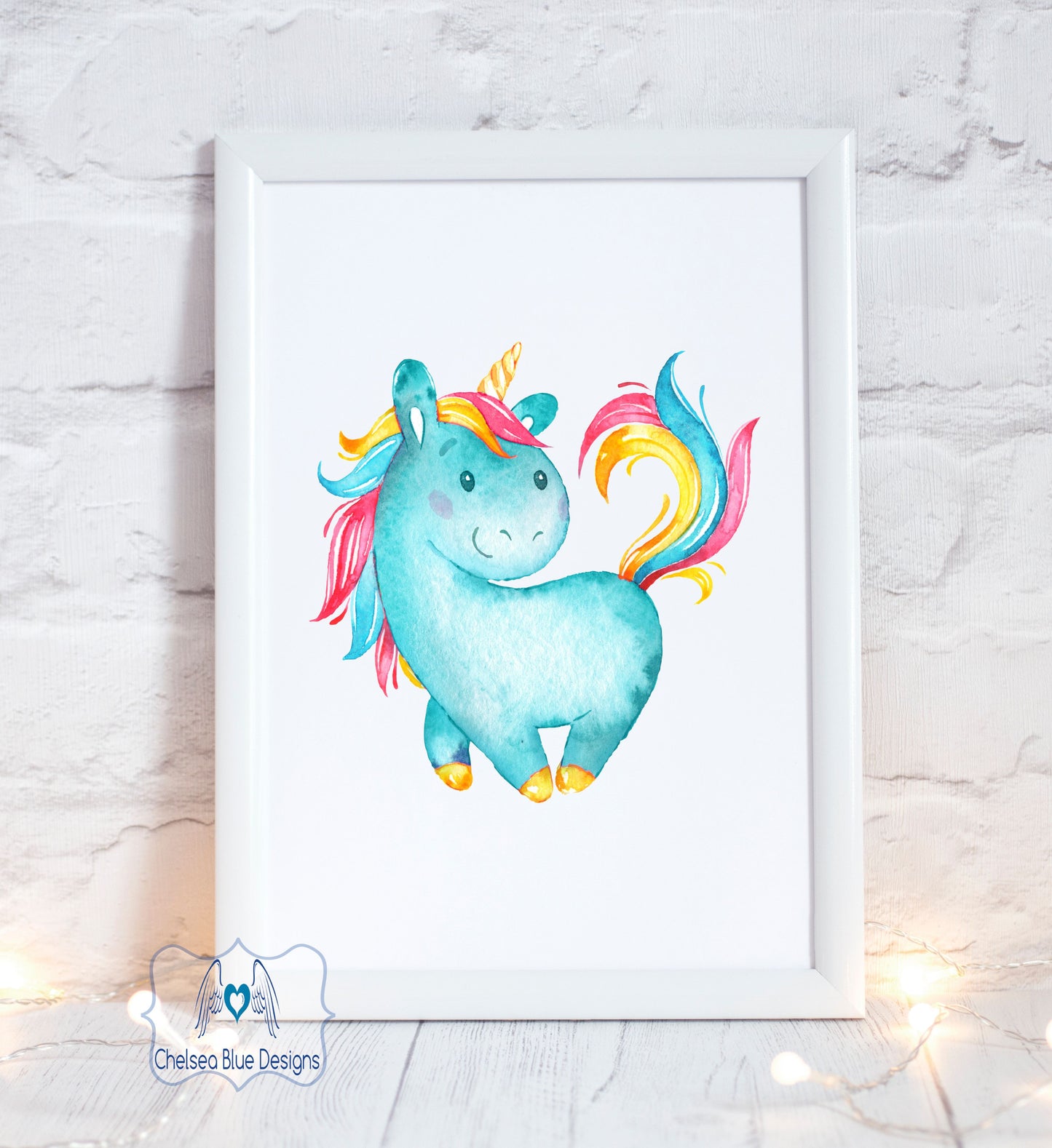 Unicorn unframed print