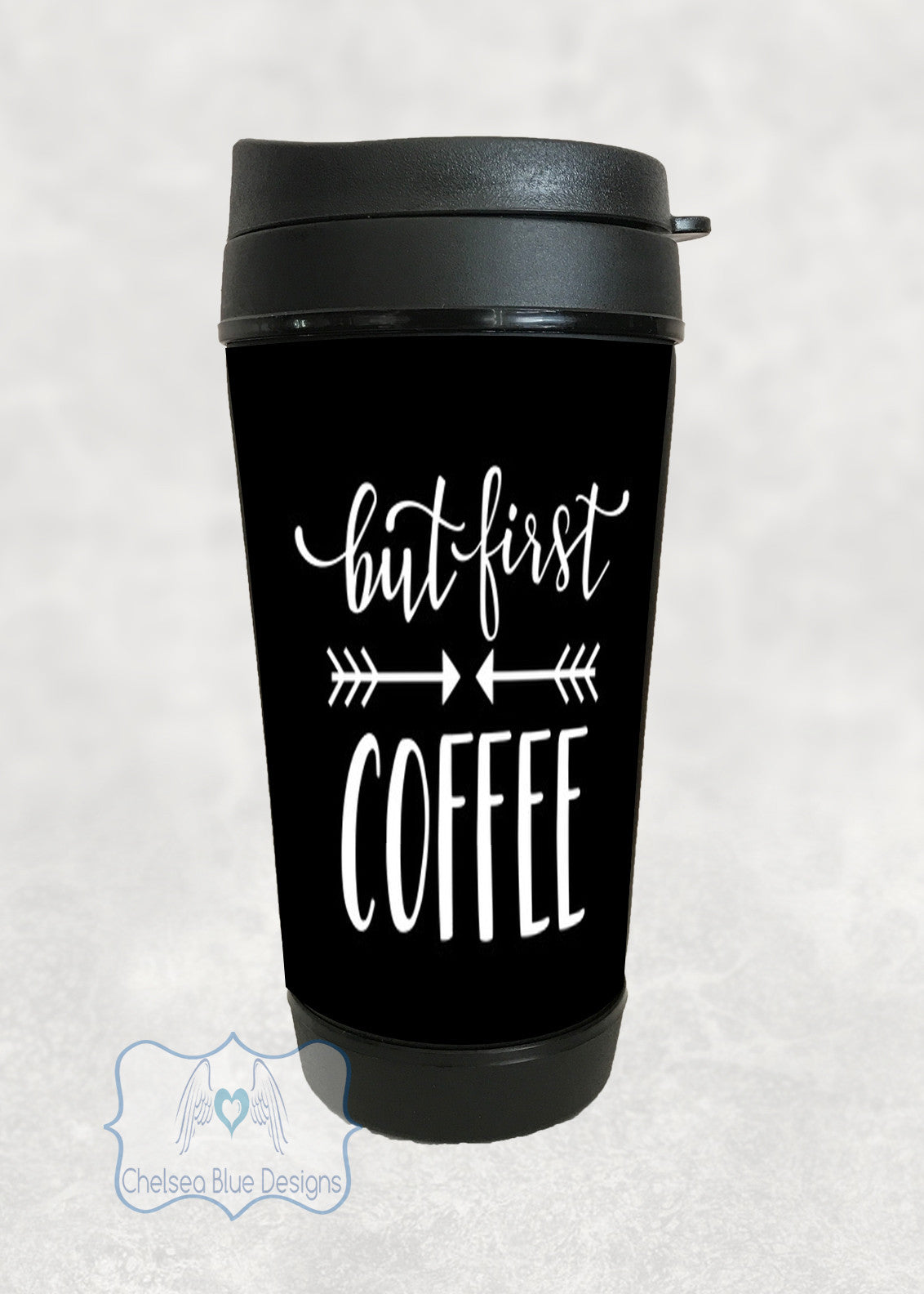 But First Coffee Travel Mug