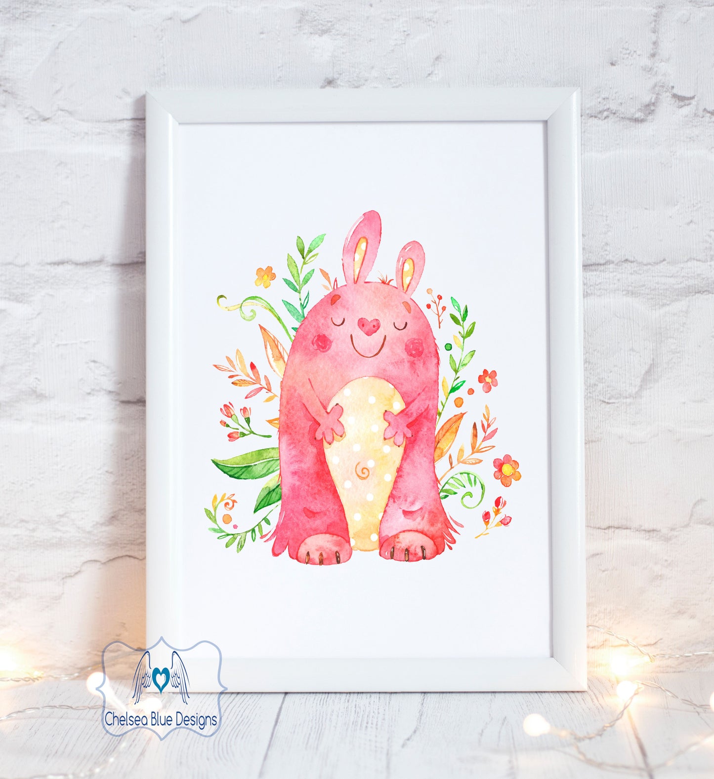 Cute Monster 4 unframed print