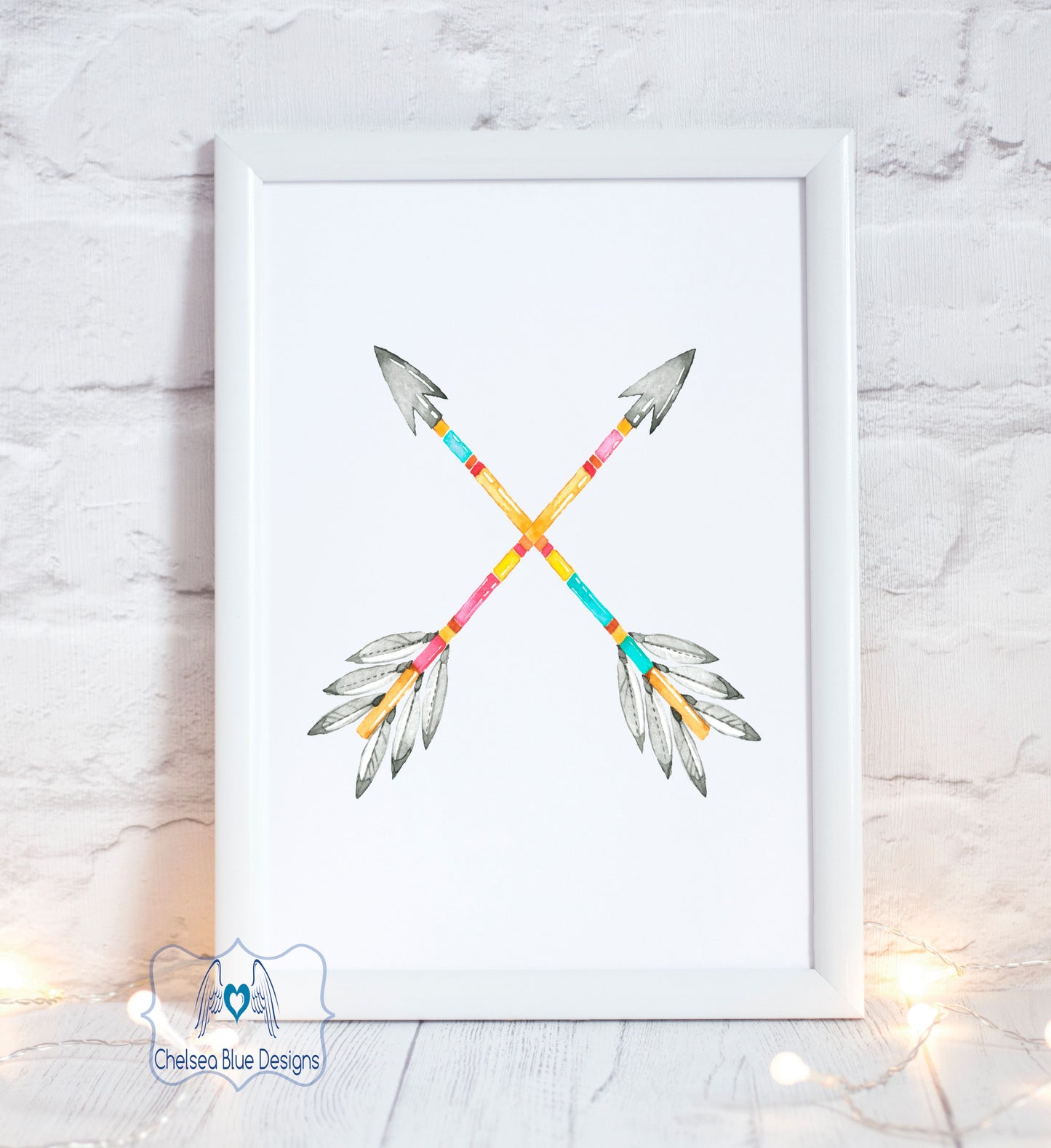 Cross Arrow unframed print