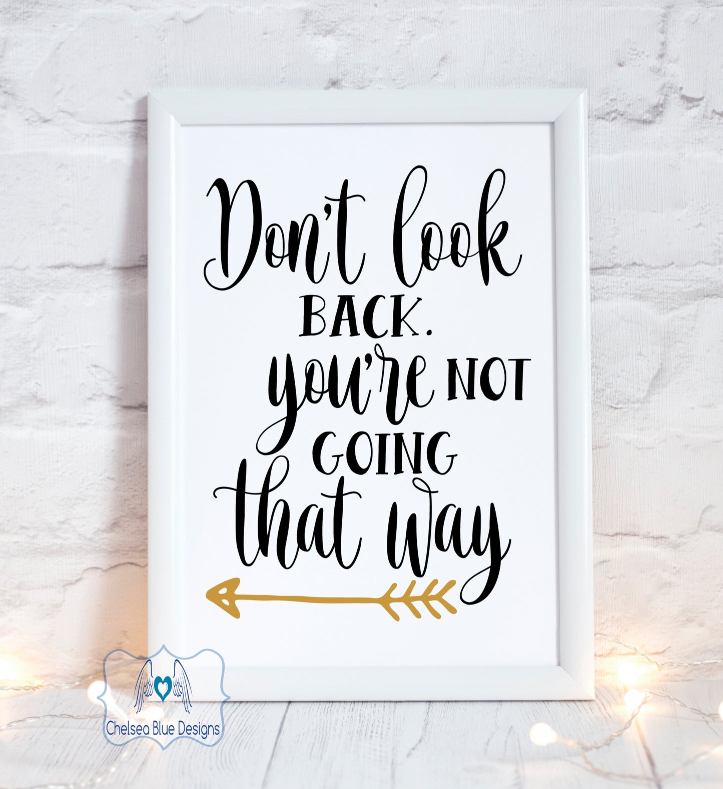 Dont look back unframed print