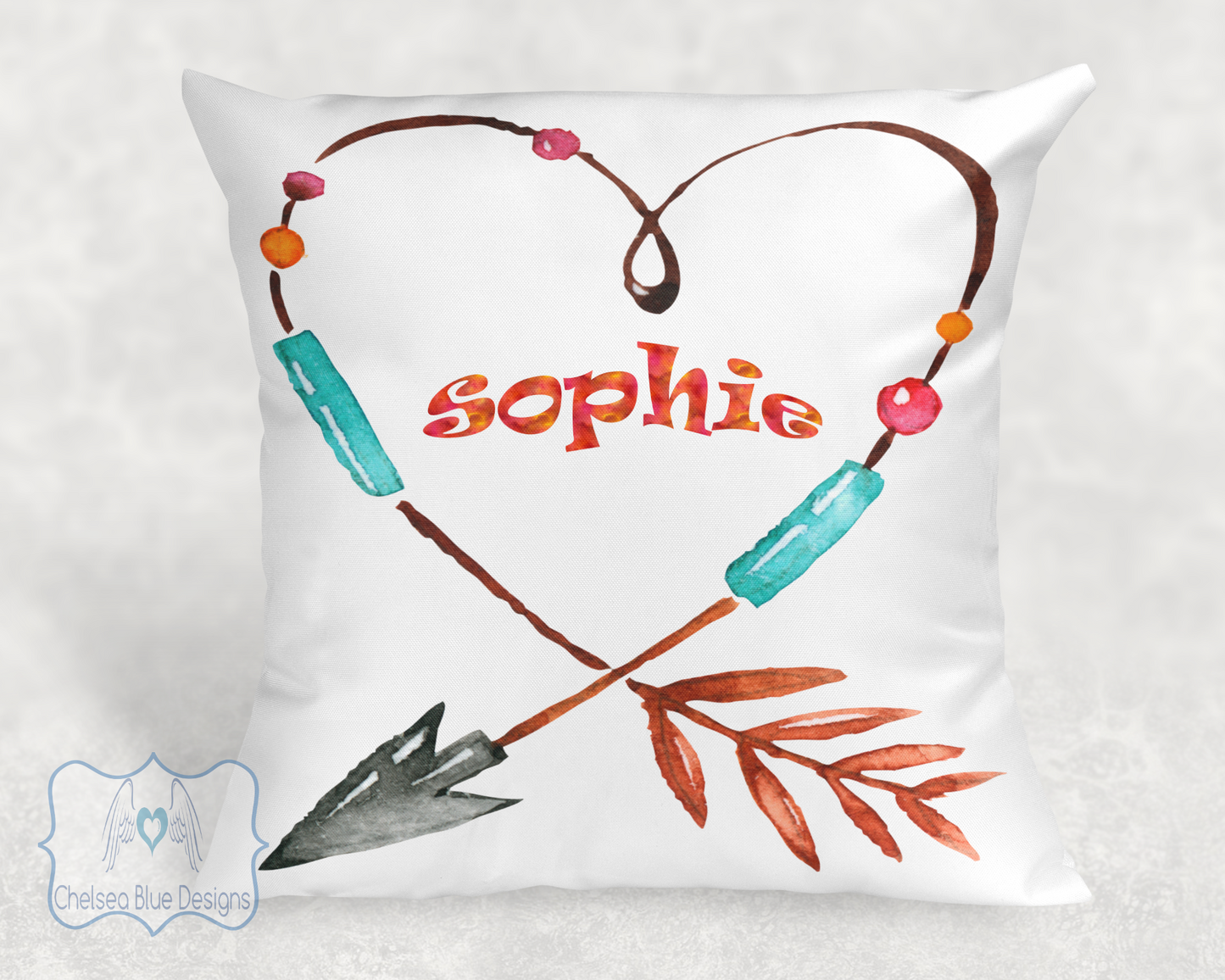Tribal love heart - plain or personalised